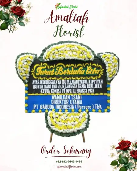 Papan Bunga Duka Bangun